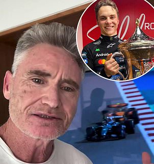 Australian comedian Dave Hughes was watching Piastri's brilliant run to victory at last weekend's Bahrain Grand Prix when he was left infuriated.