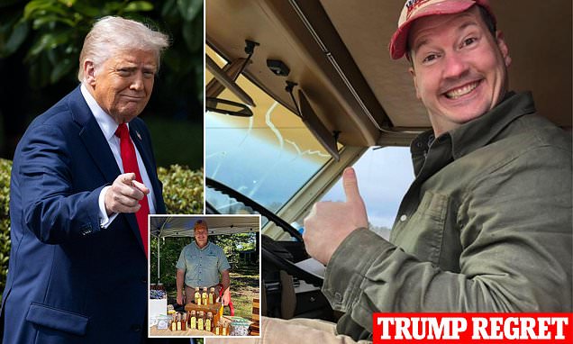 Farmer regrets voting for Trump after karma double-whammy costs him $150K