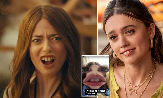 White Lotus star who complained about 'cruel' British teeth joke is ripped by SNL insiders