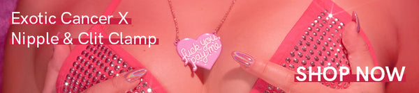 exotic cancer x unbound nipple and clit clamp, shop now
