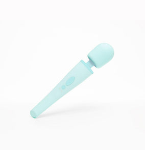 Ollie wand vibrator in Aqua