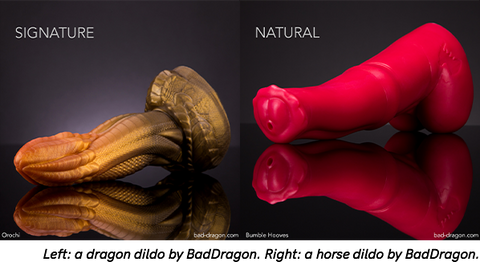 Bad dragon dildos