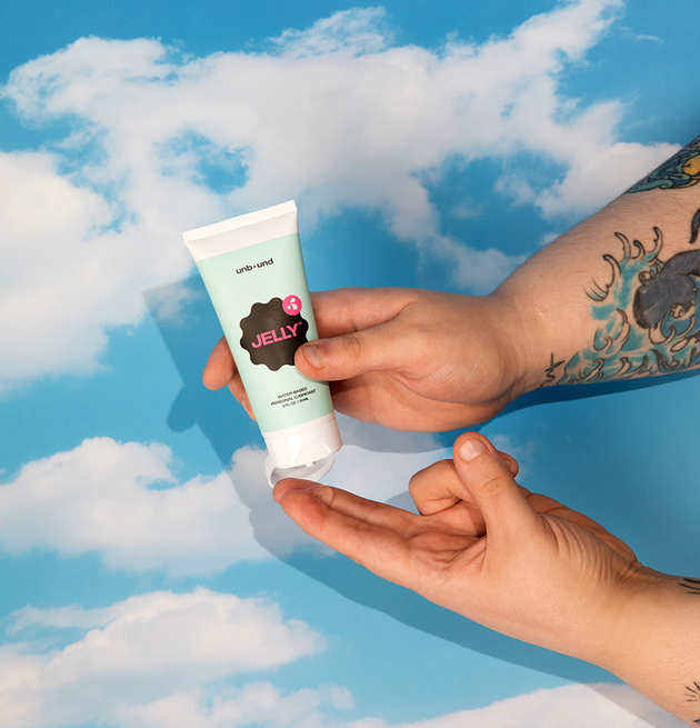 Jelly water-based lube