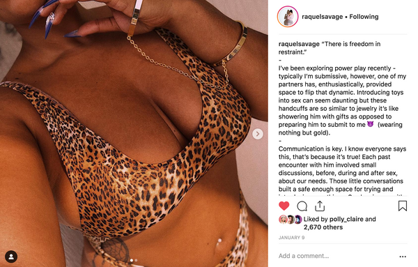 Raquel Savage Instagram