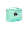 Sea green storage bag with Unbound Babes logo